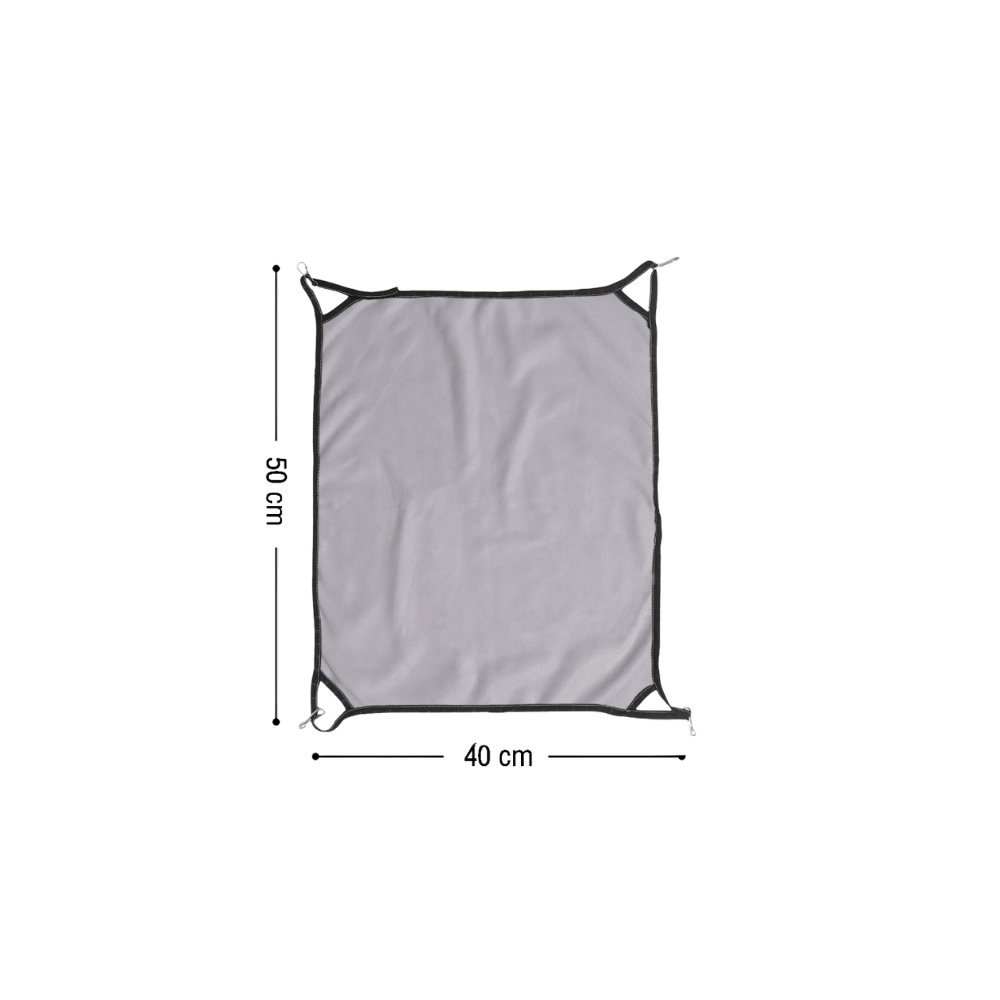 ที่นอนแมวแขวนกรง THAI SUN SPORT รุ่น PET0012-GY 40*50 สีเทา_2